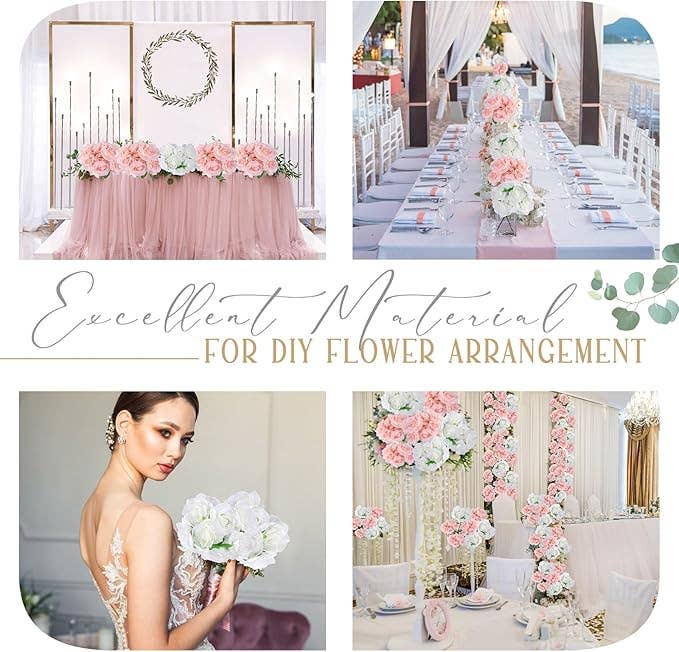 18 Bunches Artificial Rose Bouquet