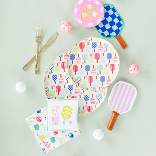 Pickleball Social Club Dinner Plates