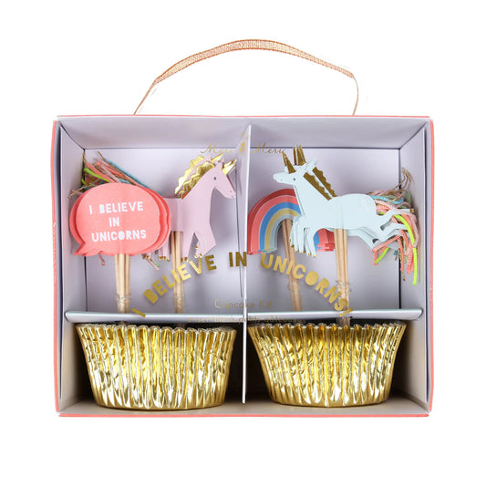 Meri Meri Unicorns Cupcake Kit