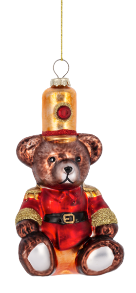 Soldier Bear Ornament